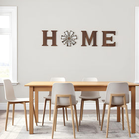 Mkono rustic wood texture detail adds natural warmth and character.