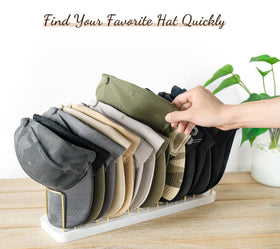 Mkono hat organizer makes a thoughtful gift for cap collectors and decor lovers