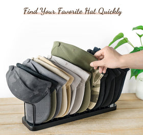Mkono hat organizer dimensions 15.3l x 4w x 4h for cap storage