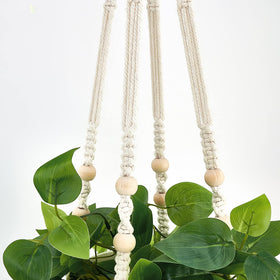 Mkono leaf-texture closeup reveals lifelike stems and greenery.