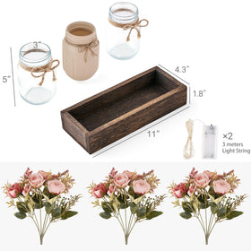 Mkono table centerpiece arrangement on dining or coffee table