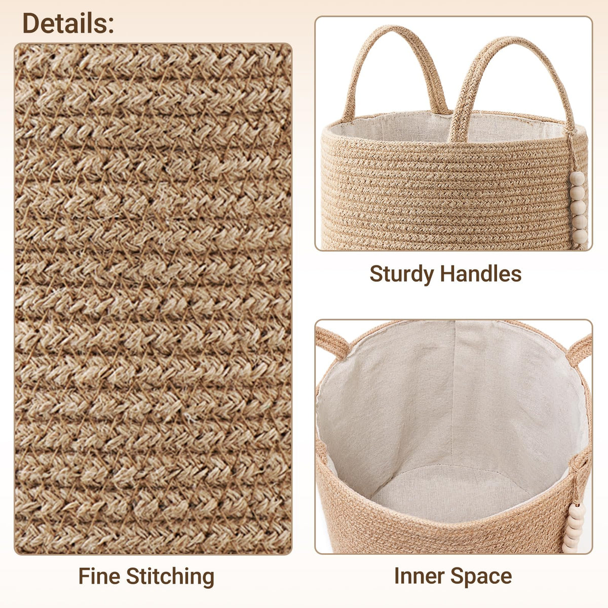 Mkono plant pot cover option to dress up houseplants with style.