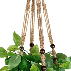 Mkono hanging plant assembly showing quick setup in minutes.