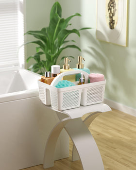 MLIKLU multipurpose organizer helps tidy bathrooms, kitchens, dorms, and offices.