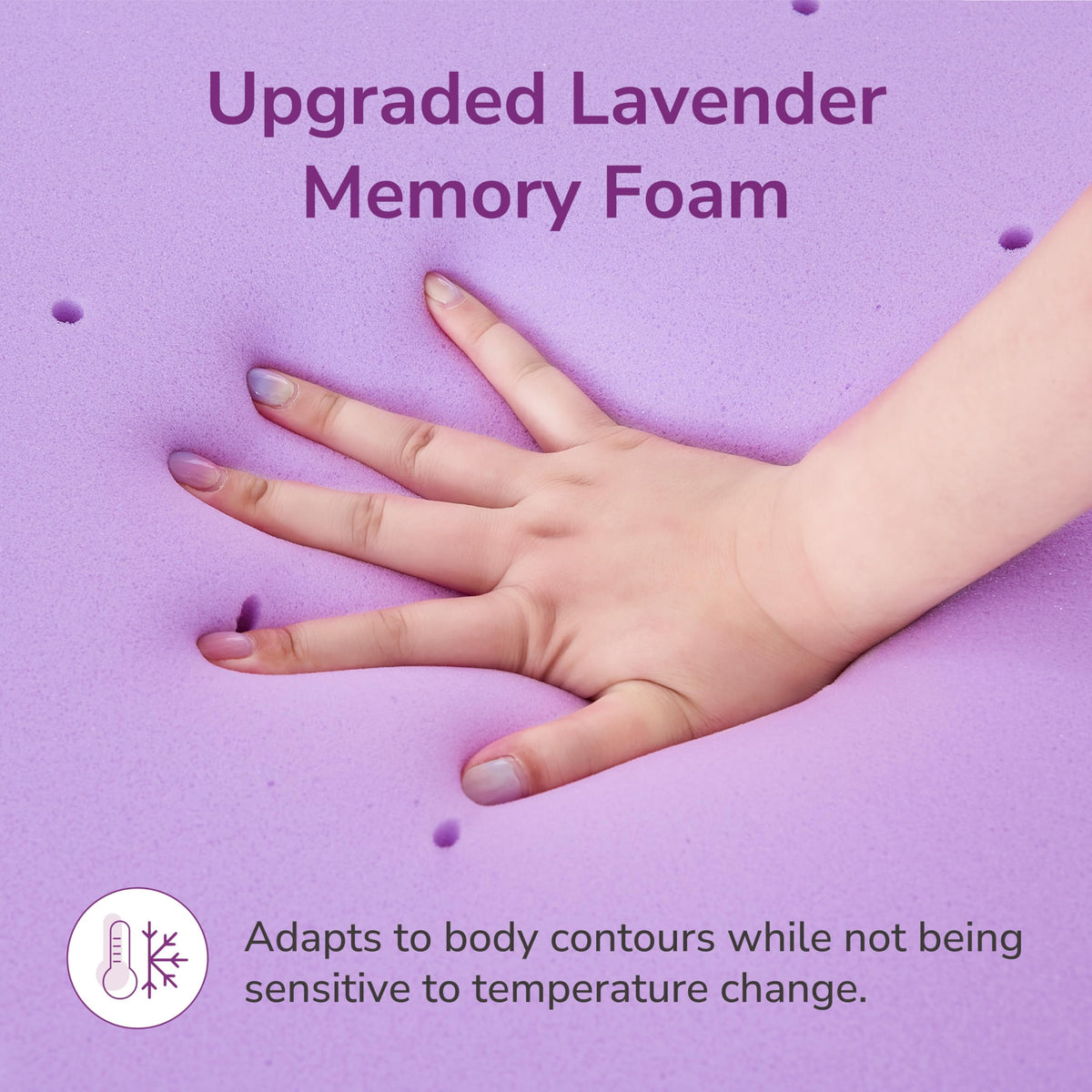 MLILY CertiPUR-US certified topper ensures safe, durable materials.