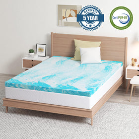 MLILY EGO Topper gel-infused foam aids temperature regulation