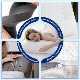 MLILY EGOHOME side sleeper usage scene showing versatile support in multiple sleeping positions