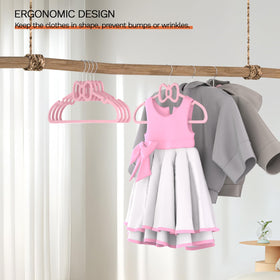 MLKJHHI contoured-shoulder hangers protect garment shapes, ideal for dresses