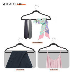 MLKJHHI heavy-duty ABS core supports coats and heavier garments.