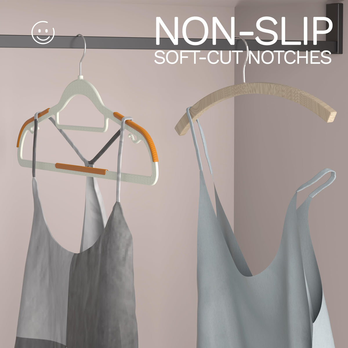 MLKJHHI hooks for strappy tops and delicate items.