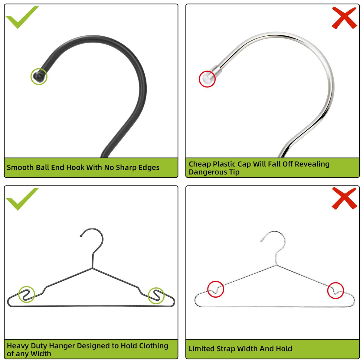 MLMD Lux pack of 40 hangers arriving ready to organize your wardrobe