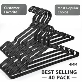 MLMD Lux hangers highlight unique hook design that prevents slipping