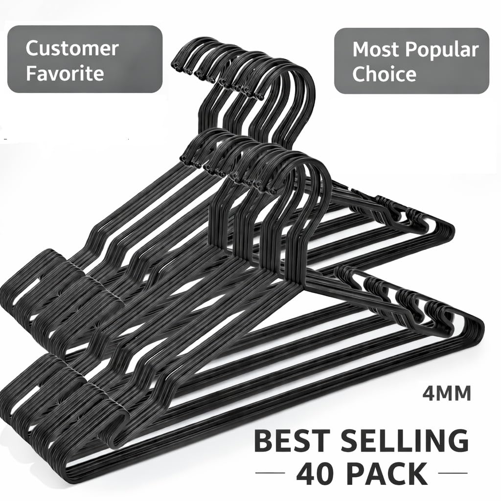 MLMD Lux hangers highlight unique hook design that prevents slipping