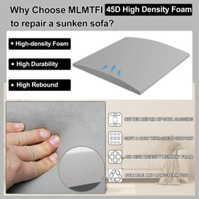MLMTFI 45D high-density foam delivers quick recovery and steady support