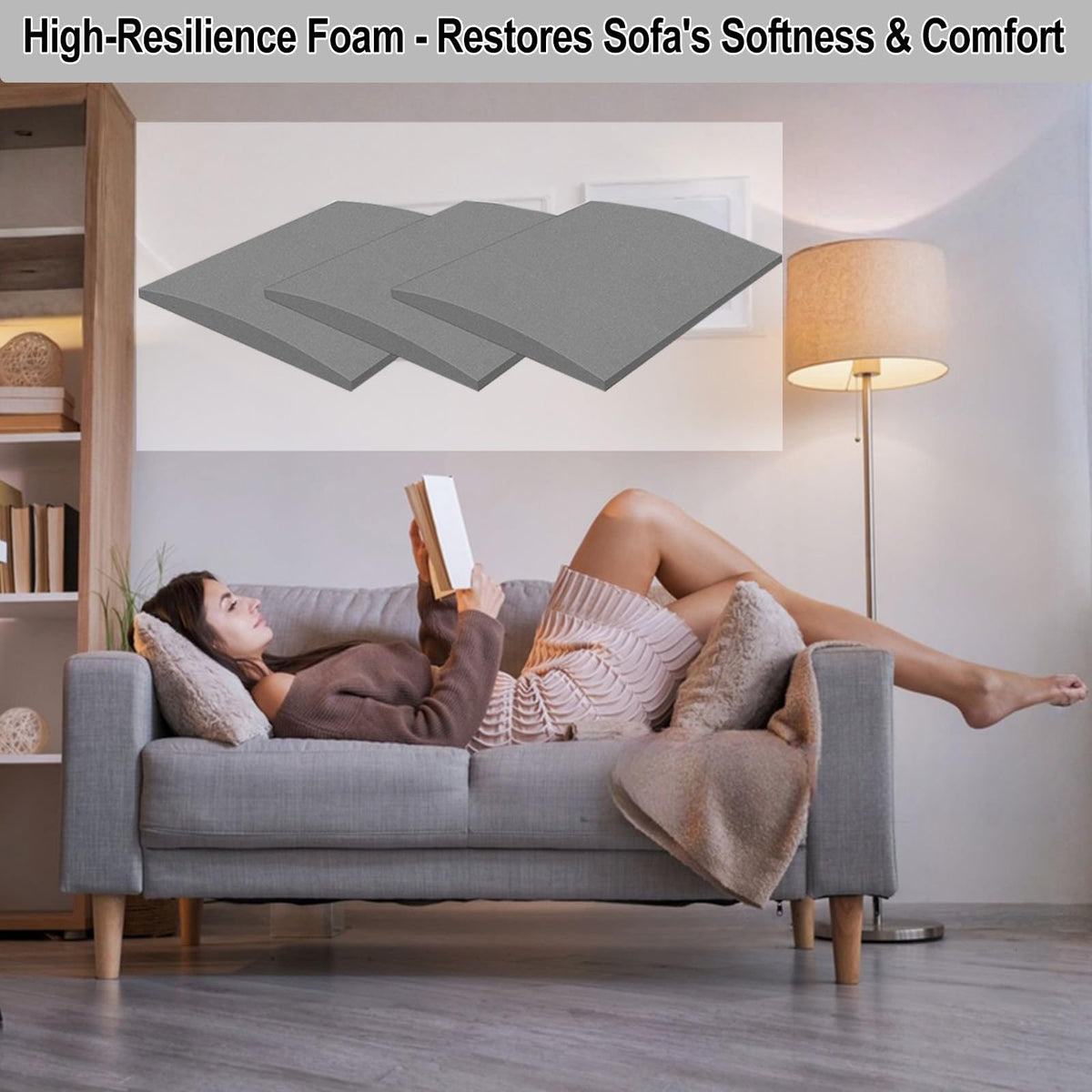 MLMTFI easy installation with no tools for instant sofa refresh