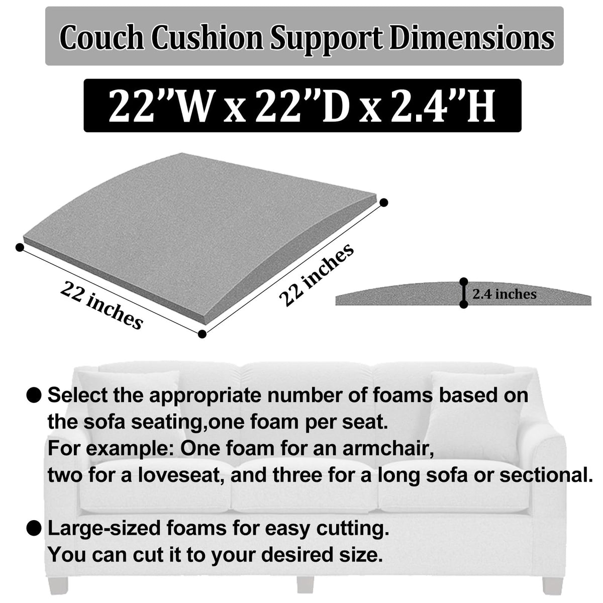 MLMTFI sagging-seat repair with center arch restoring sofa comfort