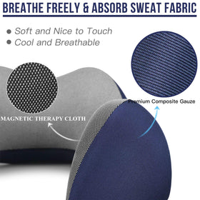 MLVOC blue pillow with adjustable rope lock for customize angle