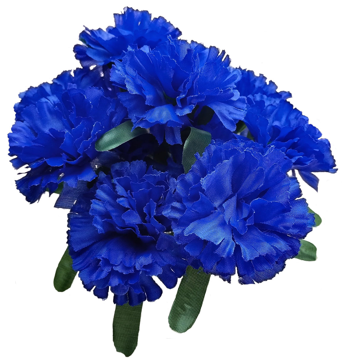 MM TJ PRODUCTS carnations bouquet length around 12 to 14 inches for table setups.