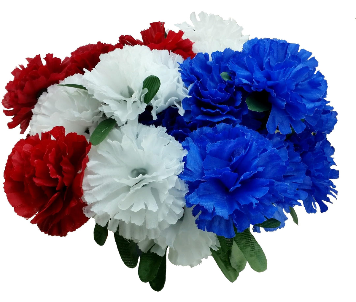 MM TJ PRODUCTS indoor or outdoor patriotic display with durable artificial flowers.
