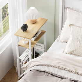 MMEOLUOOK easy assembly guide for the narrow side table in under 10 minutes
