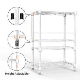 M MZG total 450 lbs capacity supports multiple storage zones.