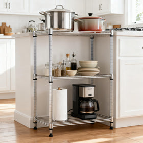 M MZG 450-lb rack tool-free assembly demonstrates quick, easy setup.