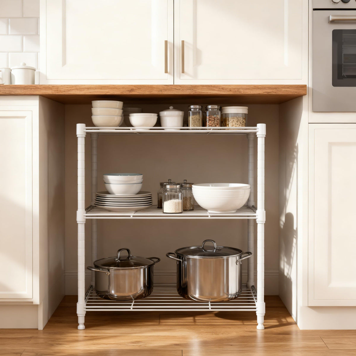 M MZG easy tool-free assembly speeds up setup and rearrangement.
