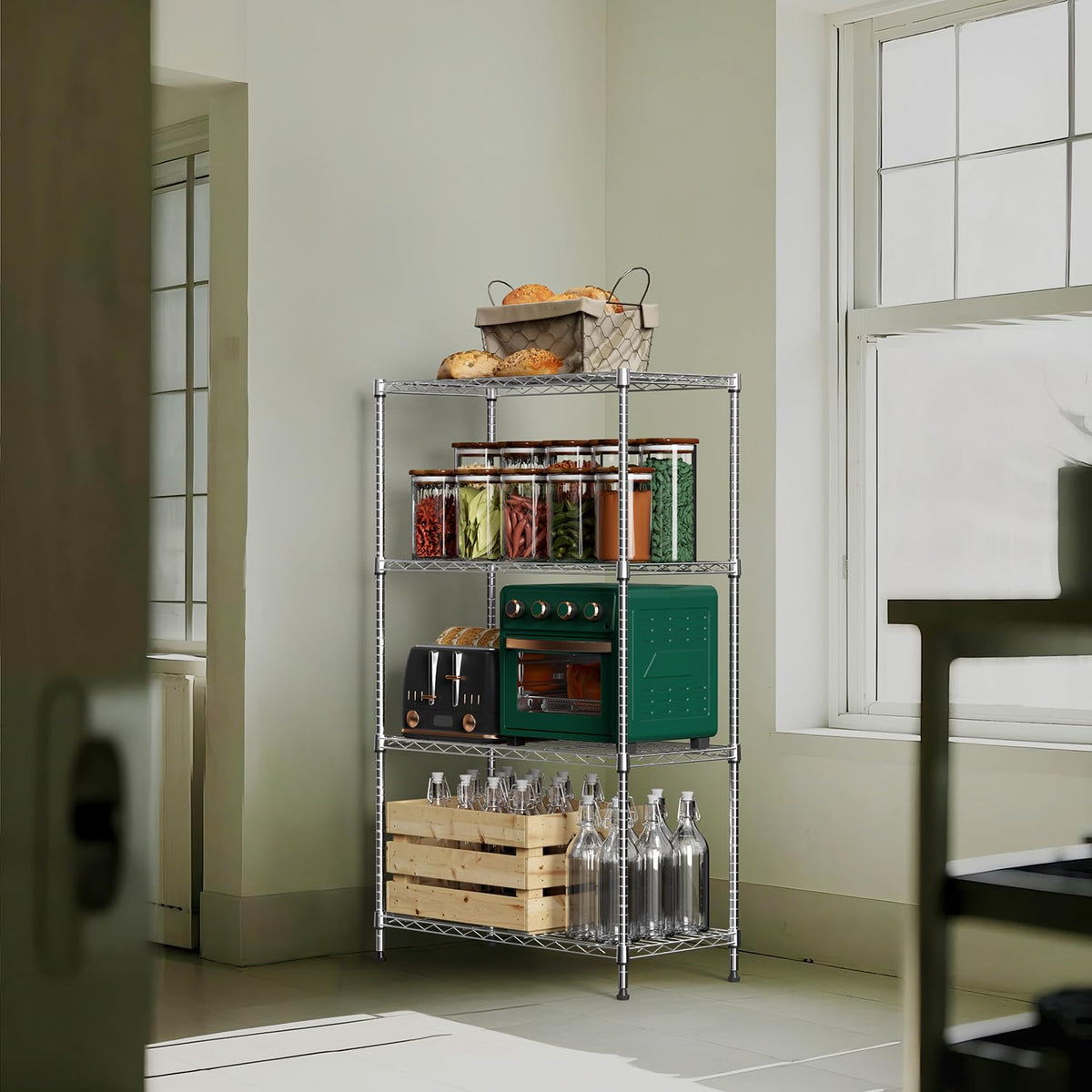 M MZG vertical storage solution maximizing space in tight areas
