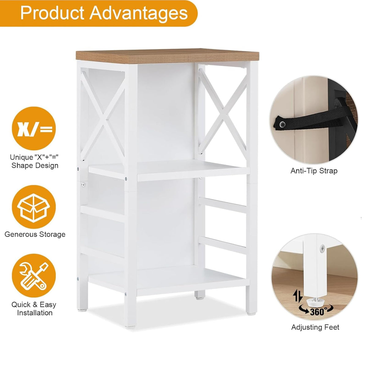 MNEETRUNG backboard keeps items secure and organized.