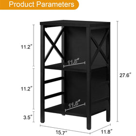 MNEETRUNG small bookshelf living room setup shows versatile placement