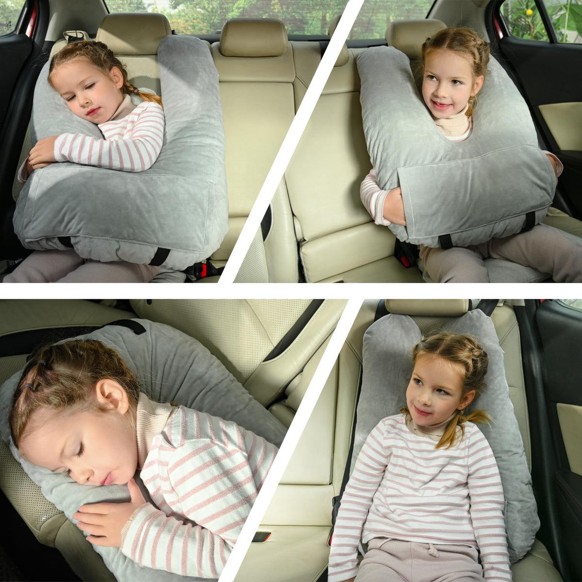 MOAOO gray colorway complements any car interior and travels easily.