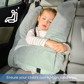MOAOO seatbelt-friendly design maintains posture during long trips.