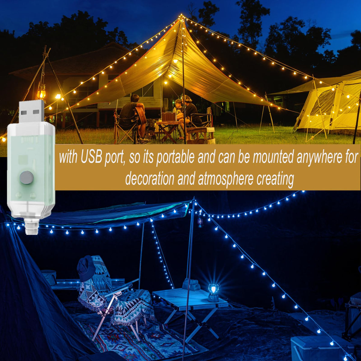 Mocalido IP44 waterproof globe lights suitable for indoor and outdoor decor