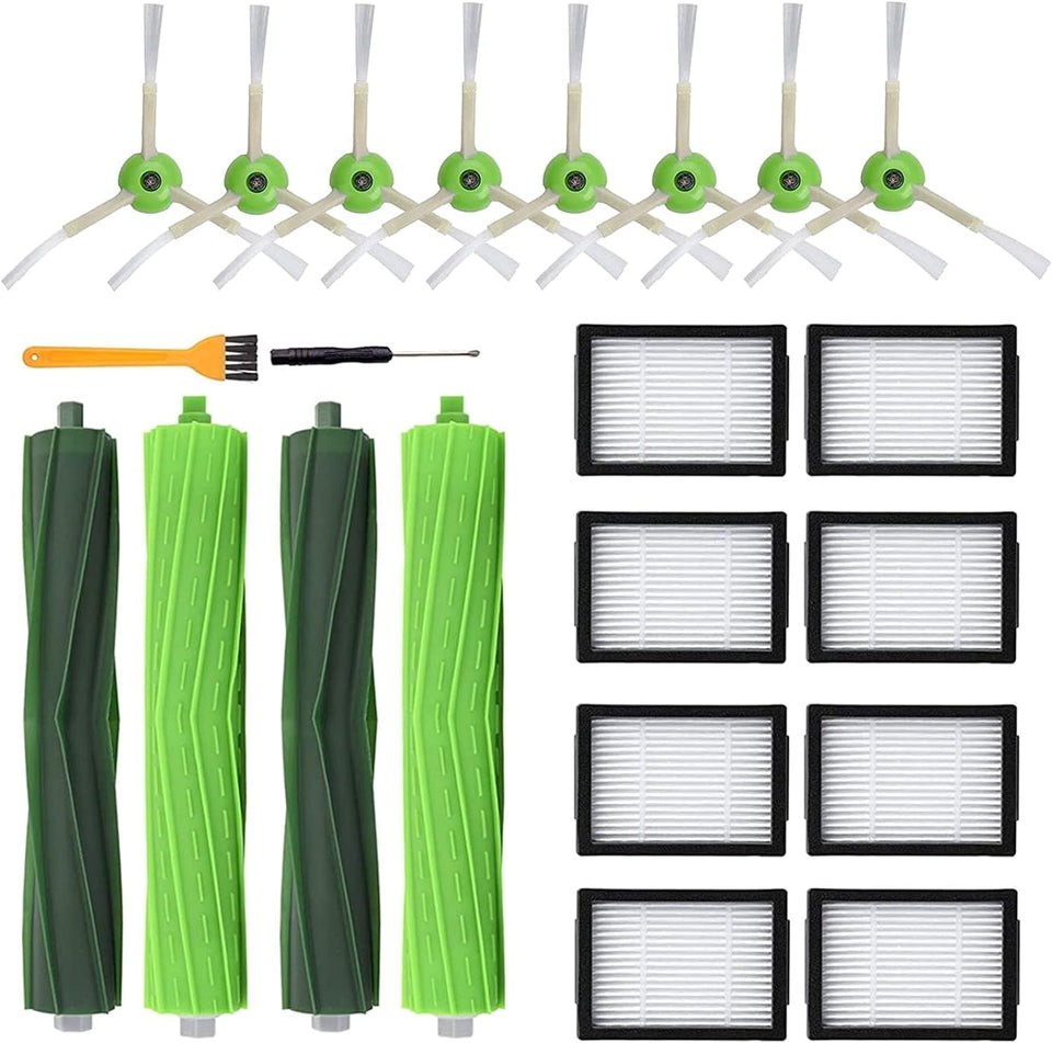 Mochenli Roomba replacement pack contents for easy model compatibility.