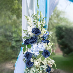 Mocoosy blue foam roses perfect for cake flowers and decorative toppers