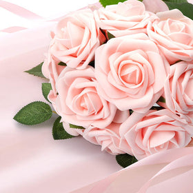 Mocoosy bouquet-assembly shows easy crafting of elegant wedding bouquets.