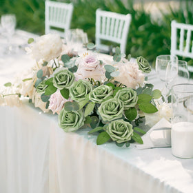 Mocoosy leaf-free rose detail emphasizes customization for personal stems.