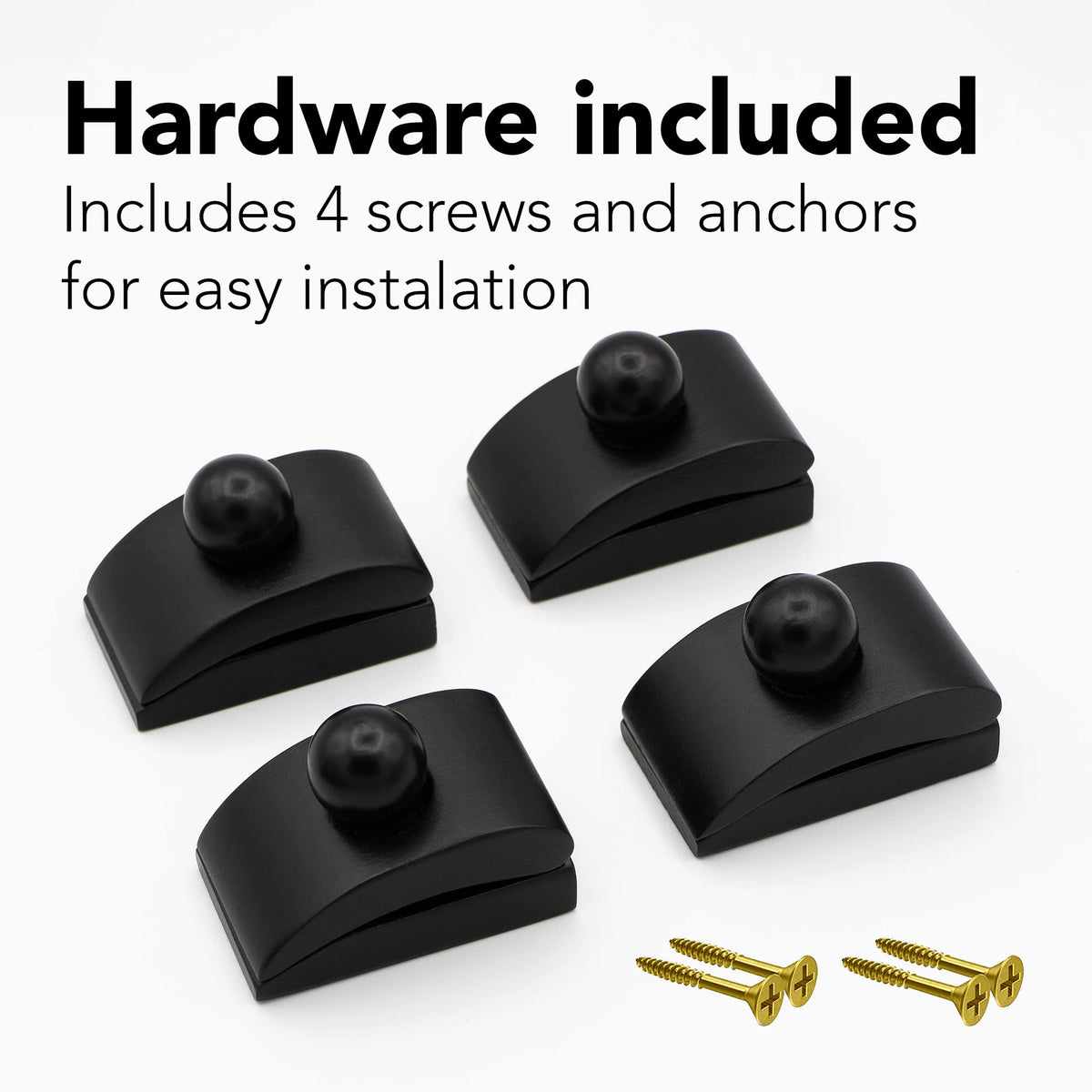 MOCTUS clip hangers with quick-install hardware for easy mounting