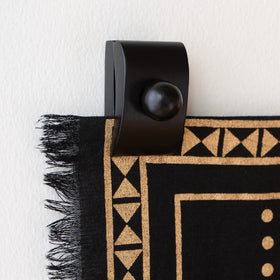 MOCTUS easy-use wall hanger system simplifies hanging textiles