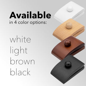 MOCTUS wooden hardware ensures quick setup and lasting hold.