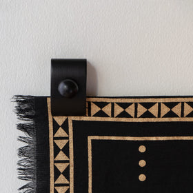 MOCTUS rug hangers hold up to 20 lbs for larger wall textiles