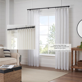 Mode Cambria satin black finish adds a luxe, modern touch.