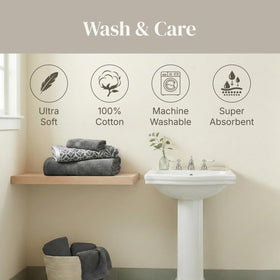 OEKO-TEX certified Modern Threads Botanical Vine towel set for safe materials.
