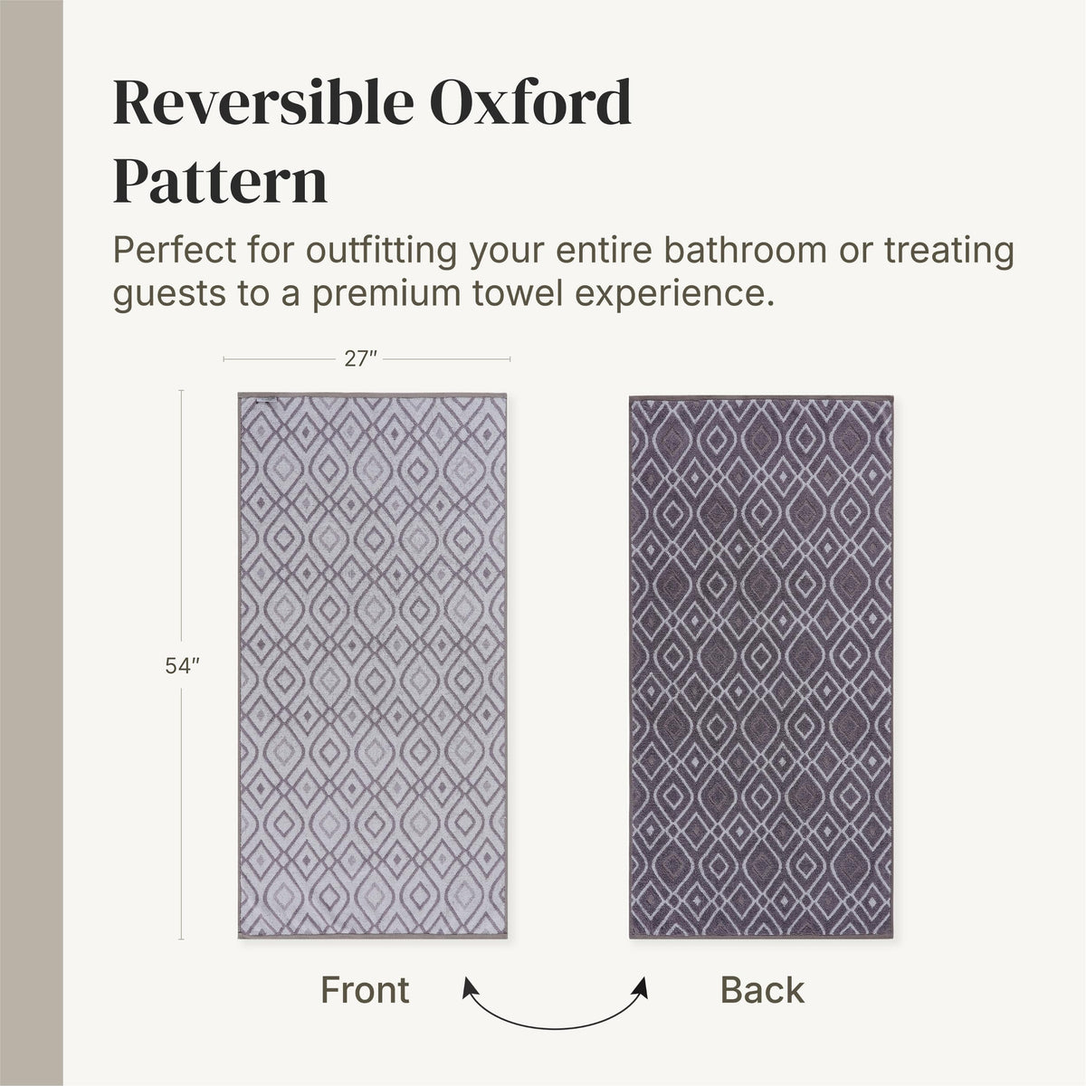 Towels from Modern Threads demonstrate high absorbency and quick-dry fibers for convenience.