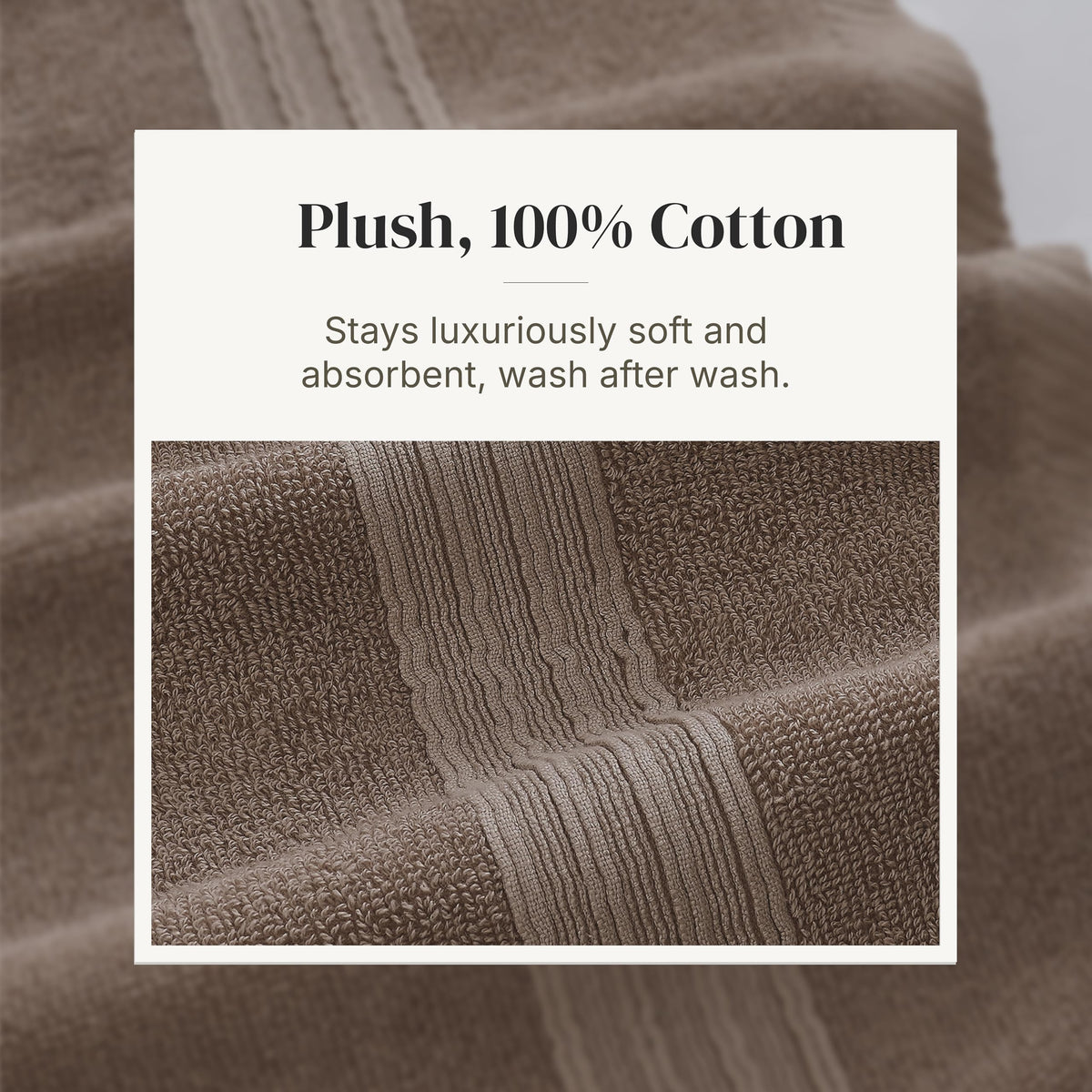 Modern Threads Floral Trail towel set packaging with gift-ready presentation and quality.