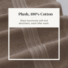 Modern Threads Floral Trail towel set packaging with gift-ready presentation and quality.