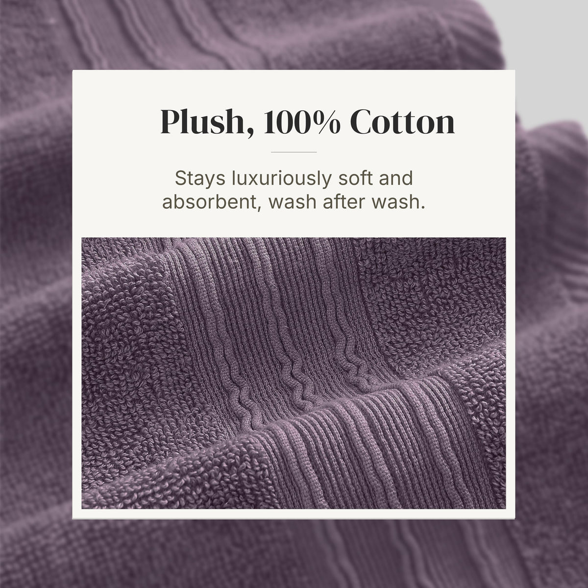 Modern Threads Floral Trail washcloth 13x13, highly absorbent for everyday cleansing.