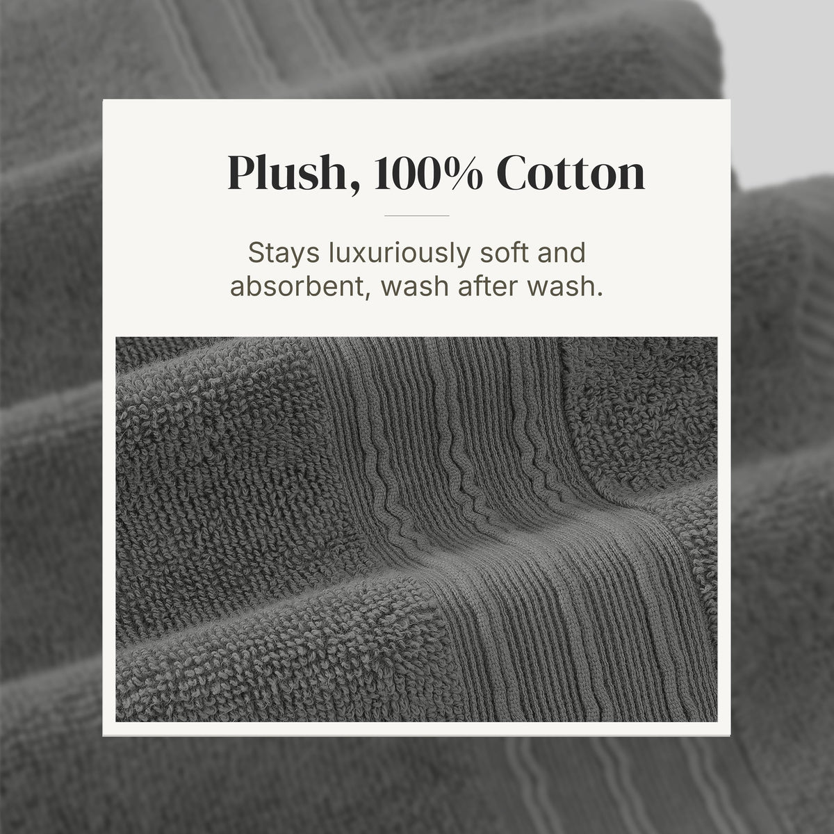Modern Threads Floral Trail washcloth close-up, highlighting gentle cotton and effective lathering