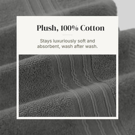 Modern Threads Floral Trail washcloth close-up, highlighting gentle cotton and effective lathering