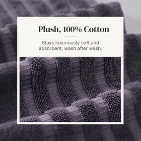 Modern Threads Natural Vine lavender gray white palette towels refresh bathroom styling